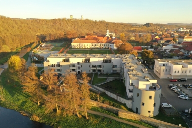 Bytový dům U Zámku v Oslavanech - foto: Šárka Doležalová