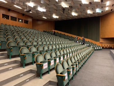 Auditorium Reconstruction, Tomas Bata University - Původní stav