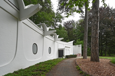 Braemův pavilon v muzeu Middelheim - foto: Petr Šmídek, 2022