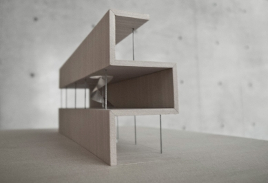 Rodinný dům Takadanobaba - Fotografie modelu - foto: Florian Busch Architects