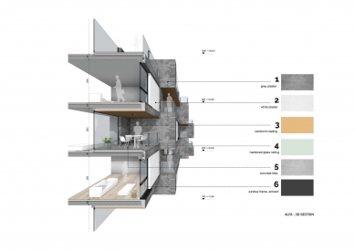 HAGIBOR - Budova Alfa - 3D řez