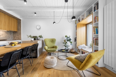 Reconstruction of a terraced family house in Brno - foto: Daniel Urban, scan360.cz