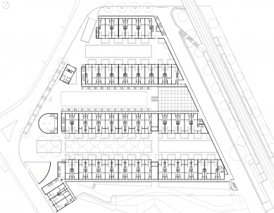 Social housing SAAL Bouca - Situace areálu