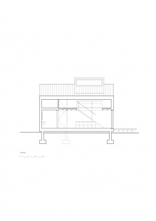 Rodinný dům Palheiro - Řez B-B' - foto: Pedro Henrique Arquiteto