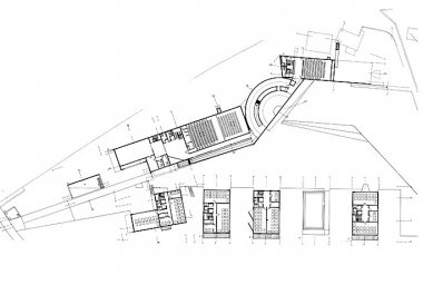 Škola architektury v Portu - Půdorys přízemí - foto: © Álvaro Siza Arquitecto, Lda