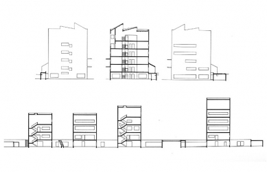 Škola architektury v Portu - Řezy - foto: © Álvaro Siza Arquitecto, Lda