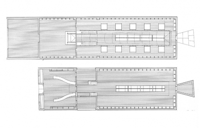 Škola architektury v Portu - Půdorysy knihovny - foto: © Álvaro Siza Arquitecto, Lda