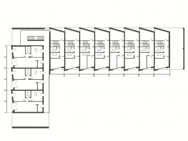 Case RPE18 - Půdorys 3.np - foto: studio cittaarchitettura