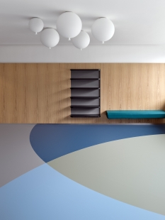 Rekonstrukce polikliniky Lesná - interiér - foto: KIVA