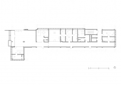 Rekonstrukce polikliniky Lesná - interiér - Půdorys - foto: dkarchitekti