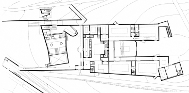 Serralves Museum of Contemporary Art - Půdorys 3.NP - foto: Drawing courtesy Álvaro Siza