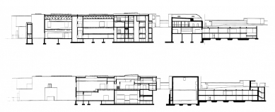 Muzeum Serralves - Řezy - foto: Drawing courtesy Álvaro Siza