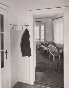 Felixe Blocha Villa - Vila Felixe Blocha, main view into the bedroom, probably 1930s. - foto: rodinný archiv Gianna Panofsky