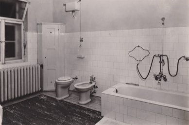 Felixe Blocha Villa - Vila Felixe Blocha, bathroom, probably the 1930s. - foto: rodinný archiv Gianna Panofsky