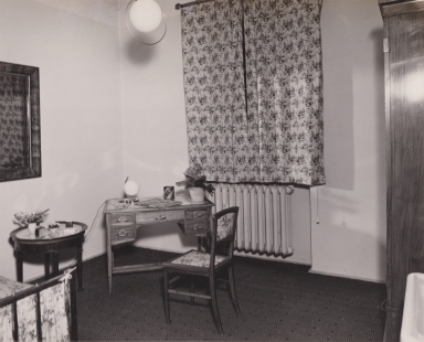 Felixe Blocha Villa - Vila Felixe Blocha, the room of a young lady, probably the 1930s. - foto: rodinný archiv Gianna Panofsky