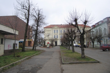 Rekonstrukce Komenského náměstí v Dobříši - Fotografie původního stavu - foto: FAM Architekti