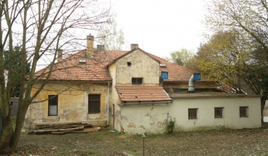 Zbraslav clubhouse - Fotografie původního stavu - foto: Projektil architekti