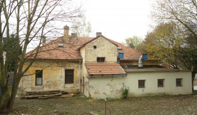 Klubovna Zbraslav - Fotografie původního stavu - foto: Projektil architekti