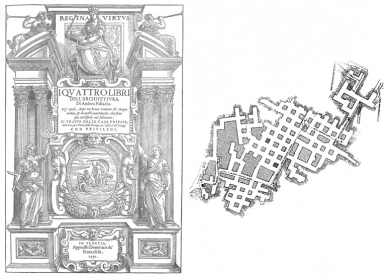 Cava Arcari - Andrea Palladio uvedl příklad plánu ve Čtyřech knihách o architektuře