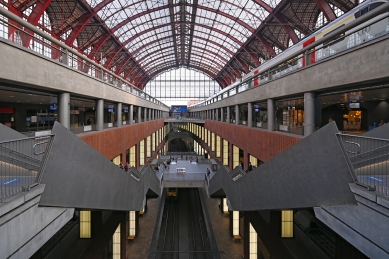 Hlavní vlakové nádraží v Antverpách - foto: Petr Šmídek, 2022