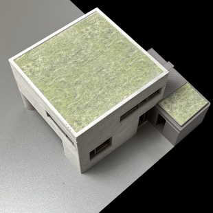 Living in a cube - Fotografie modelu - foto: PAPUNDEKL ARCHITEKTI