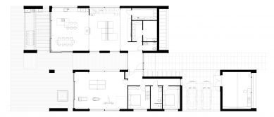 House like two barns  - Ground plan 1st floor