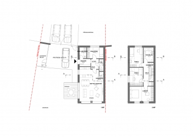 Housing project in Újezd nad Lesy - Dům B - foto: Pavel Hnilička Architects+Planners