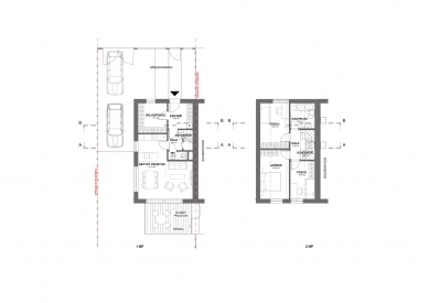 Housing project in Újezd nad Lesy - Dům C - foto: Pavel Hnilička Architects+Planners