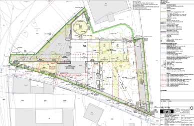 Rekonstrukce a dostavba náměstí ve Vacově - Situace - nový návrh