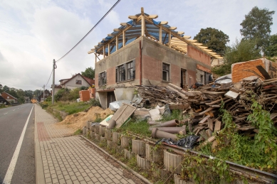 Přestavba domu v Nové Vsi - Fotografie z průběhu přestavby - foto: Vojtěch Šrut