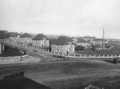 Bytová vila na Vinohradech - Historický snímek 1925 - foto: Papundekl architekti