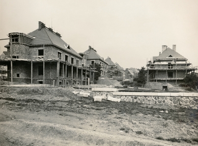 Bytová vila na Vinohradech - Historický snímek 1925 - foto: Papundekl architekti