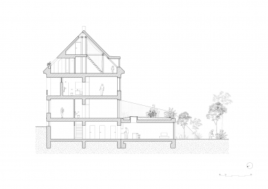 Villa Vinohrady - <CUT> - foto: Papundekl architekti