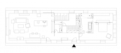 Rekonstrukce starého venkovského domu - Půdorys