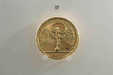 Kabinet mincí a medailí na zámku v Kroměříži - foto: Zdeněk Sodoma