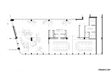 Asseco Central Europe Offices - Floor plan 1st floor - foto: coolstock