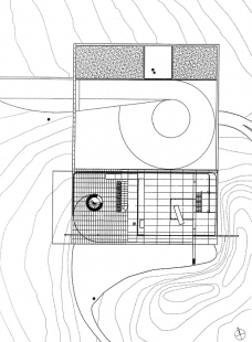 House in Bordeaux - Ground floor plan - foto: © OMA