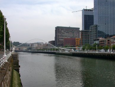 Pěší most Campo Volantin - foto: Petr Šmídek, 2006