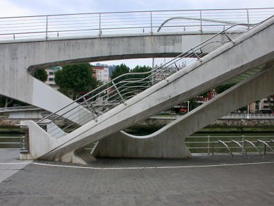 Pěší most Campo Volantin - foto: Petr Šmídek, 2006