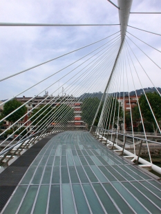 Pěší most Campo Volantin - foto: Petr Šmídek, 2006