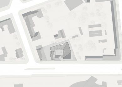Knihovna Treptow - Situace - foto: Chestnutt_Niess Architekten 