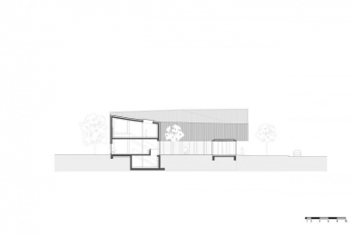 Knihovna Treptow - Řez - foto: Chestnutt_Niess Architekten 