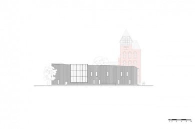 Knihovna Treptow - Pohled - foto: Chestnutt_Niess Architekten 
