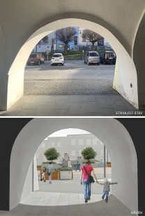Architektonická studie revitalizace náměstí J. A. Komenského