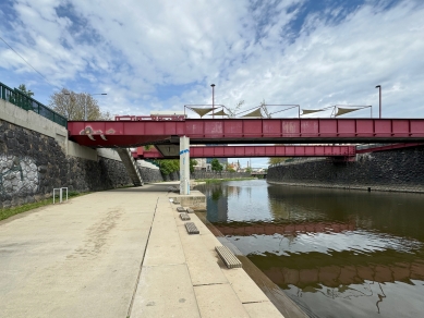 Nová Náplavka na Radbuze v Plzni - foto: Petr Šmídek, 2024