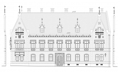 Extensions and Reconstruction of The New Provostry - Pohled jižní