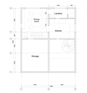 Dům se zahradami - Level 4 - foto: Tetsuo Kondo Architects