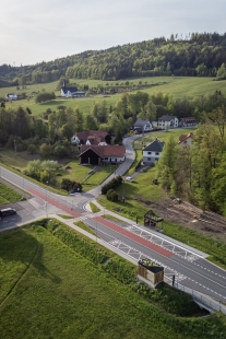 Autobusové zastávky Prostřední Bečva - foto: henkai architekti