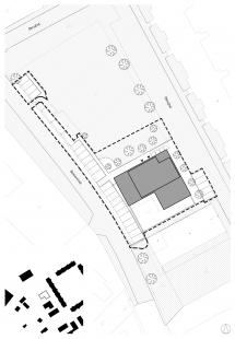 Multifunctional house Green Lime tree - Situace - foto: Atrium Architekti
