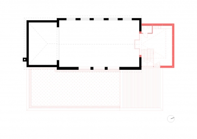 Sokolovna Veverske Kninice - Floor plan - foto: studio New Work